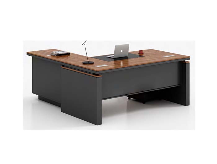 M217-1 Office Table Melamine Wood (W1800xD900xH760mm). Brand: CENTURY. Made In China.