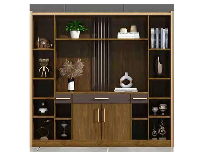 KW-B141A High Cabinet Melamine Wood (W2000xD400xH2000mm). Brand: CENTURY. Made In China.