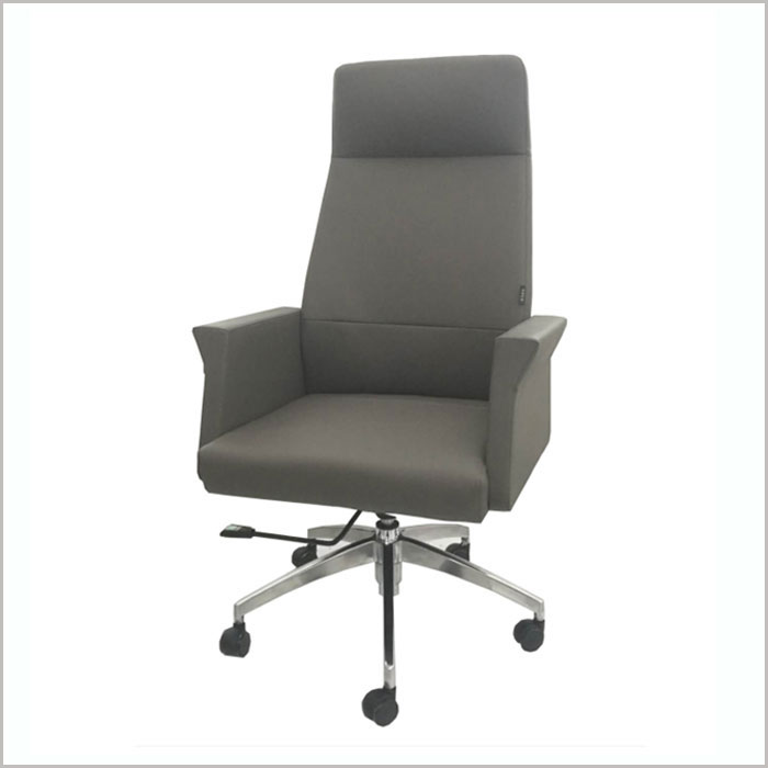 Office Chair F1901A-GREY PU   W660xD670xH1240MM