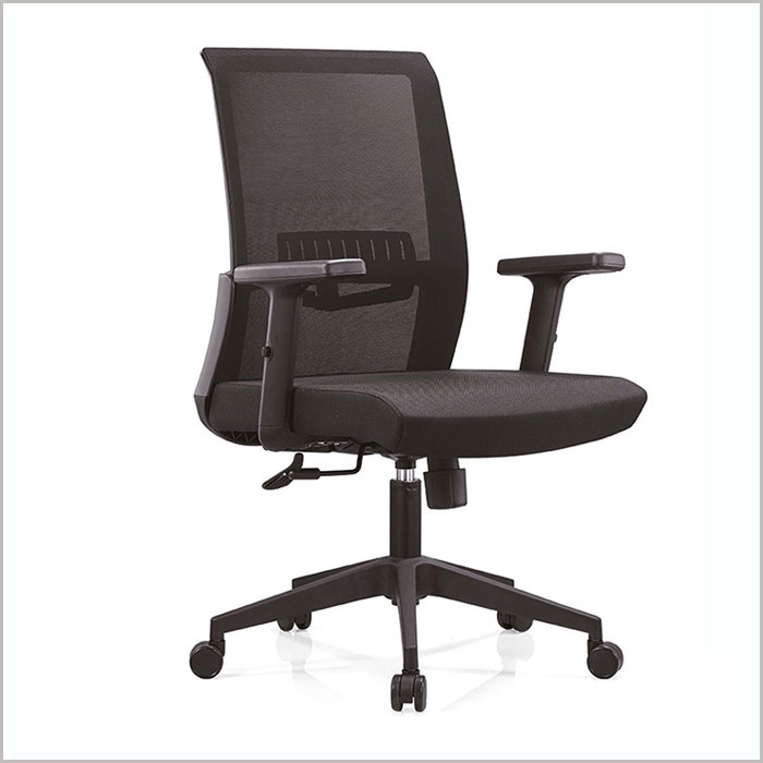 ​ Office Chair W18102B-BLACK​​​    W630xD620xH1010MM