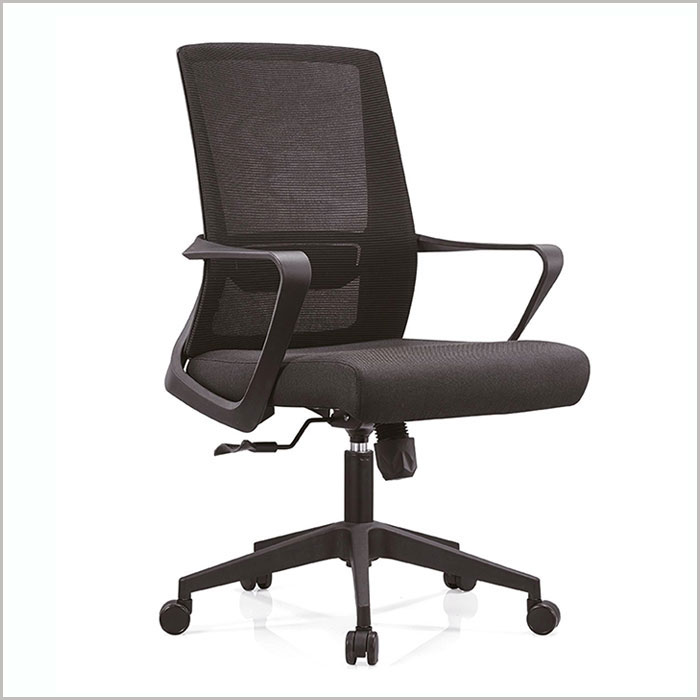 Office Chair W18101B-BLACK   W600xD600xH1010MM